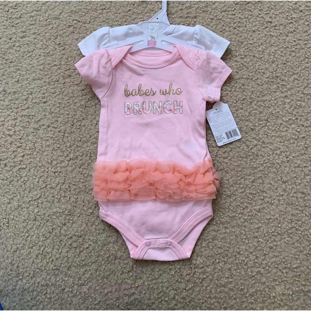 2 BABYGIRL ONESIES